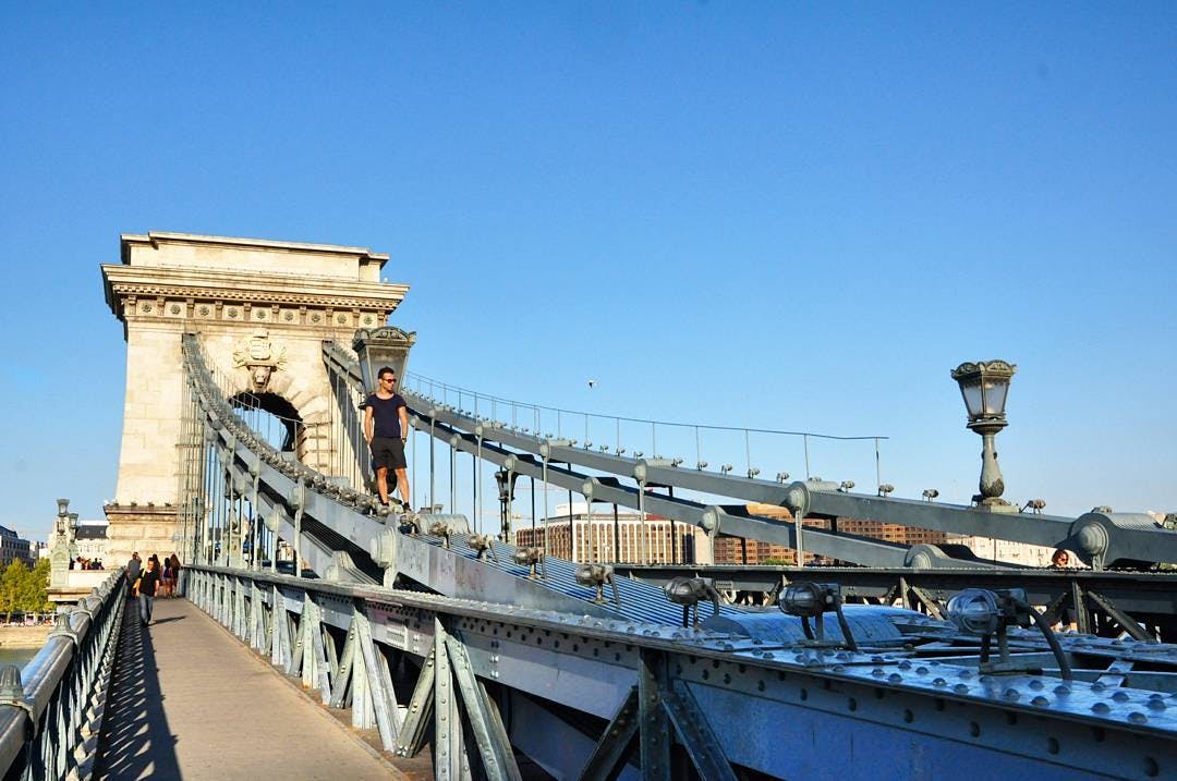 پل زنجیر در بوداپست