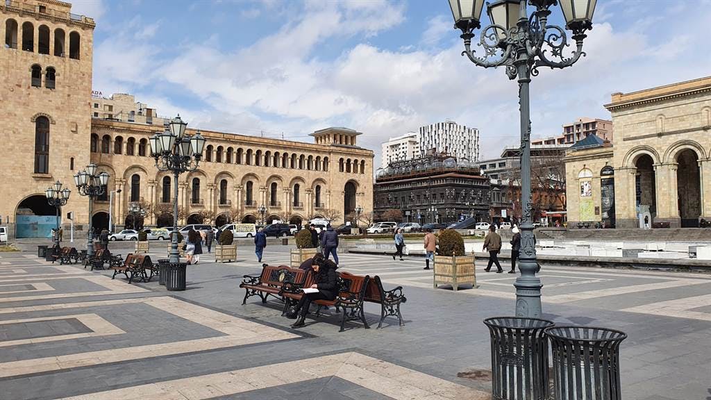 Yerevan republic square
